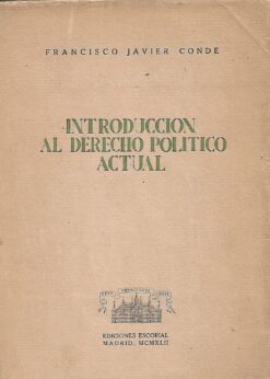 03741 247x346 - INTRODUCCION AL DERECHO POLITICO ACTUAL