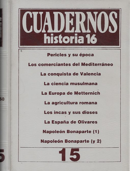 07802 510x671 - CUADERNOS HISTORIA 16 NUM 15 NUMS 141 A 150