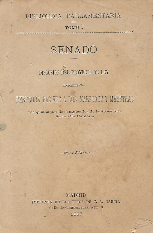 07961 1 510x773 - SENADO DISCURSOS DEL PROYECTO DE LEY CONCEDIENDO DERECHOS PASIVOS A LOS MAESTROS Y MAESTRAS