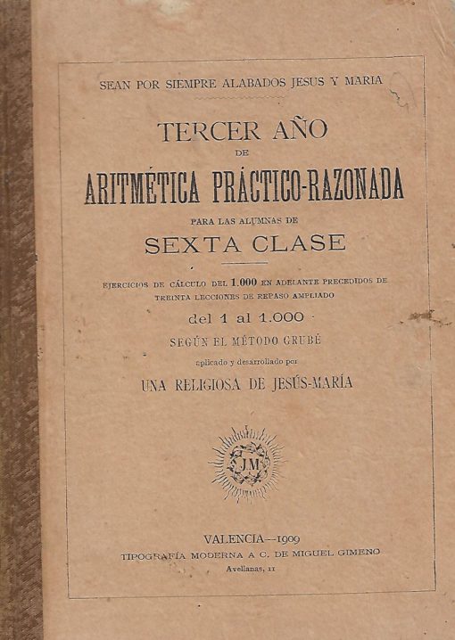 10798 510x718 - TERCER AÑO DE ARITMETICA PRACTICO RAZONADA PARA LAS ALUMNAS DE SEXTA CLASE