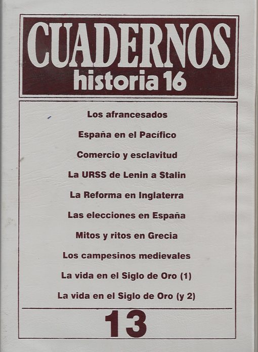 17980 510x696 - CUADERNOS HISTORIA 16 NUM 13 (FOLLETOS 121 A 130)