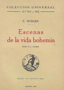 18574 247x346 - ESCENAS DE LA VIDA BOHEMIA TOMO II Y ULTIMO