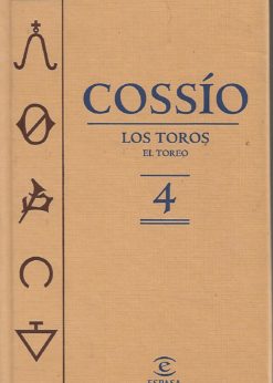 19279 247x346 - COSSIO NUM 4 LOS TOROS / EL TOREO