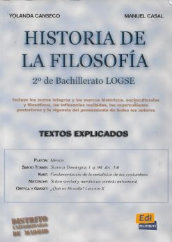 21022 247x346 - HISTORIA DE LA FILOSOFIA 2º DE BACHILLERATO LOGSE TEXTOS EXPLICADOS