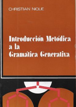 27913 247x346 - INTRODUCCION METODICA A LA GRAMATICA GENERATIVA