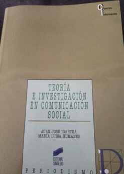 32527 247x346 - TEORIA E INVESTIGACION EN COMUNICACION SOCIAL