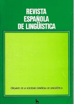 33074 247x346 - REVISTA ESPAÑOLA DE LINGUISTICA ENERO A JUNIO 1988