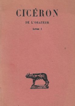 33173 247x346 - DE L ORATEUR LIVRE I CICERON