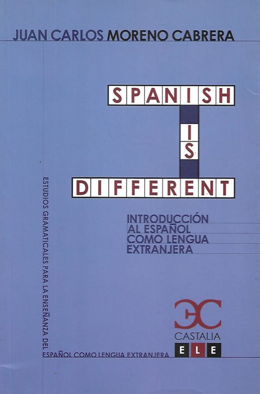 37047 510x771 - SPANISH IS DIFFERENT INTRODUCCION AL ESPAÑOL COMO LENGUA EXTRANJERA