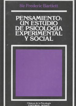 40953 247x346 - PENSAMIENTO UN ESTUDIO DE PSICOLOGIA EXPERIMENTAL Y SOCIAL