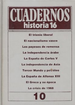 42161 247x346 - CUADERNOS HISTORIA 16 NUM 10 NUMS 91 A 100