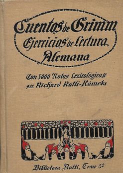 44551 247x346 - CUENTOS DE GRIMM EJERCICIOS DE LECTURA ALEMANA CON 5000 NOTAS LEXICOLOGICAS