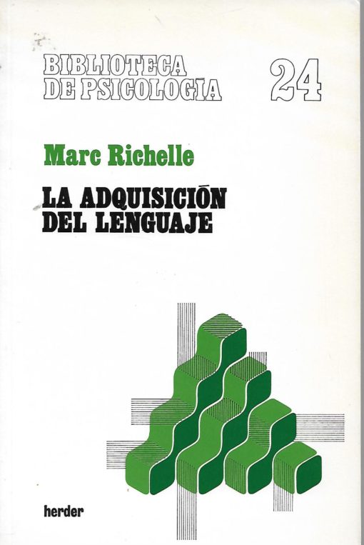 44572 510x763 - BIBLIOTECA DE PSICOLOGIA NUM 24 LA ADQUISICION DEL LENGUAJE