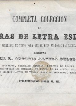 48897 247x346 - COMPLETA COLECCION DE MUESTRAS DE LETRA ESPAÑOLA