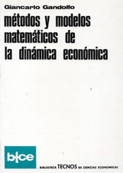 80087 247x346 - METODOS Y MODELOS MATEMATICOS DE LA DINAMICA ECONOMICA