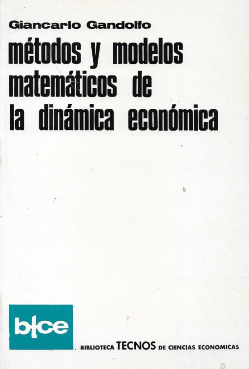 80087 510x757 - METODOS Y MODELOS MATEMATICOS DE LA DINAMICA ECONOMICA