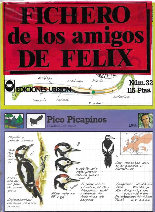 90351 510x700 - FICHERO DE LOS AMIGOS DE FELIX COLECCION DE 1320 FICHAS