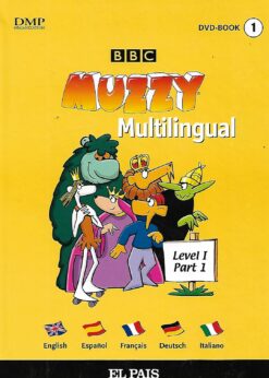 04426 247x346 - BBC MUZZY MULTILINGUAL LEVEL I PART 1 DVD BOOK 1 (PRECINTADO)