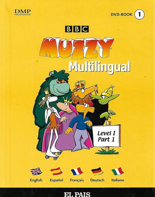 04426 510x647 - BBC MUZZY MULTILINGUAL LEVEL I PART 1 DVD BOOK 1 (PRECINTADO)