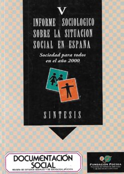 10771 247x346 - INFORME SOCIOLOGICO SOBRE LA SITUACION SOCIAL DE ESPAÑA