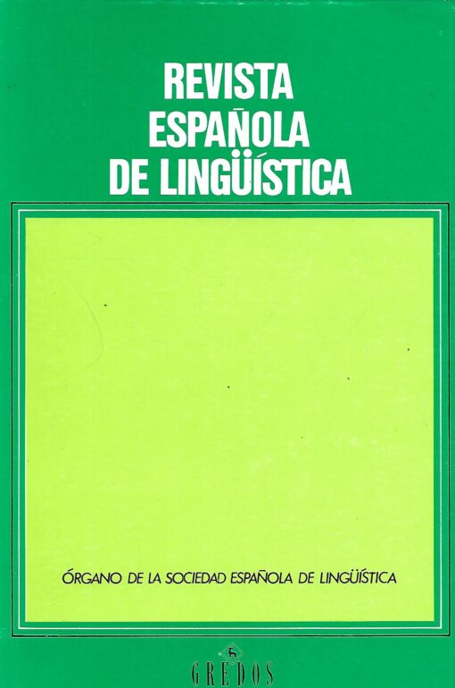 08678 510x770 - REVISTA ESPAÑOLA DE LINGUISTICA JULIO-DICIEMBRE 1996