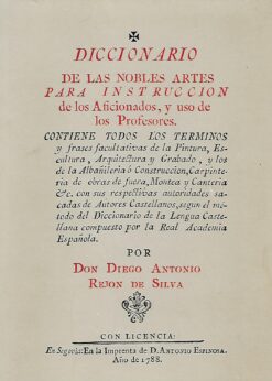 29701 247x346 - DICCIONARIO DE LAS NOBLES ARTES PARA INSTRUCCION DE LOS AFICIONADOS