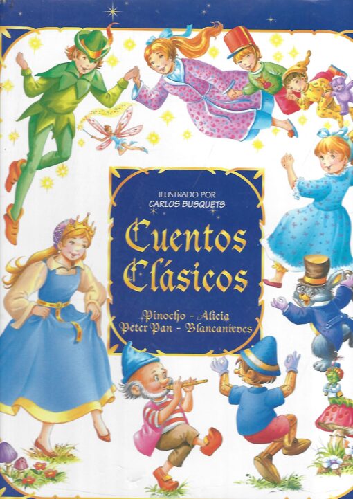 41035 510x721 - CUENTOS CLASICOS PINOCHO ALICIA PETER PAN BLANCANIEVES