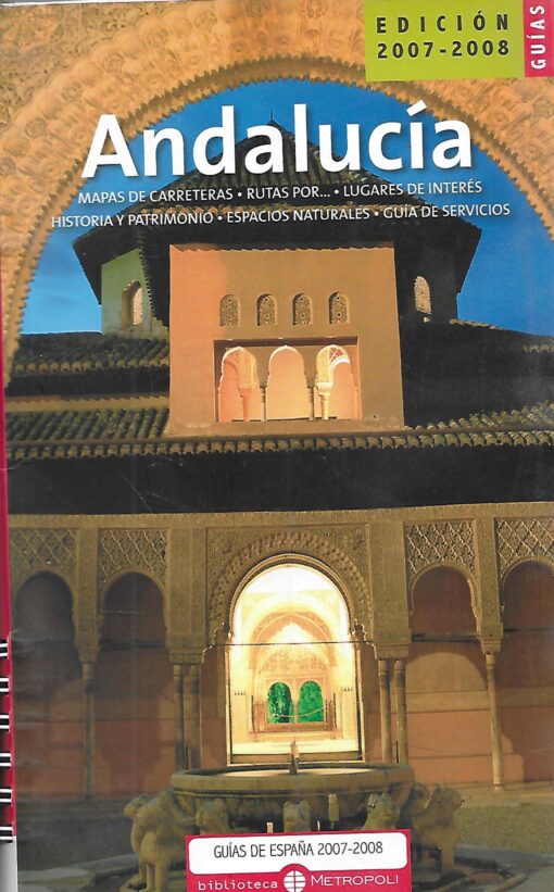 42016 510x821 - ANDALUCIA MAPAS DE CARRETERAS RUTAS POR LUGARES DE INTERES HISTORIA Y PATRIMONIO ESPACIOS NATURALES GUIA DE SERVICIO