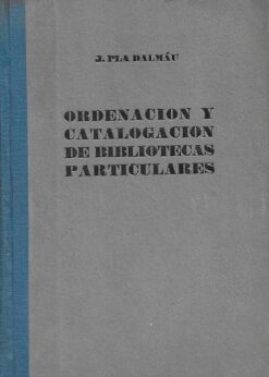 25995 247x346 - ORDENACION Y CATALOGACION DE BIBLIOTECAS PARTICULARES