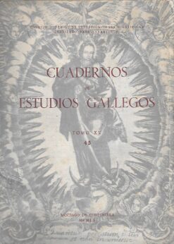 50107 247x346 - CUADERNOS DE ESTUDIOS GALLEGOS TOMO 15 NUM 45