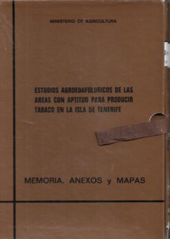 50115 247x346 - ESTUDIOS AGROEDAFOLOGICOS DE LAS AREAS CON APTITUD PARA PRODUCIR TABACO EN LA ISLA DE TENERIFE