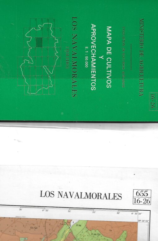 50125 510x778 - EVALUACION DE RECURSOS AGRARIOS MAPA DE CULTIVOS Y APROVECHAMIENTOS LOS NAVALMORALES (TOLEDO)