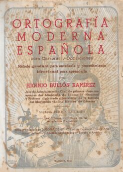 Scan000 247x346 - ORTOGRAFIA MODERNA ESPAÑOLA PARA CARRERAS Y OPOSICIONES