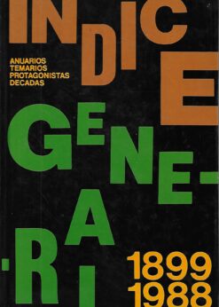 50364 247x346 - INDICE GENERAL DE LOS ANUARIOS TEMARIOS PROTAGONISTAS Y DECADAS DE 1898 A 1988