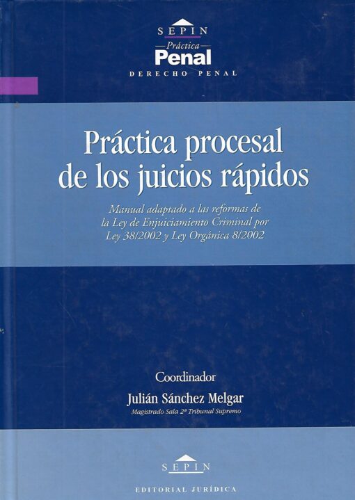 50415 510x719 - PRACTICA PROCESAL DE LOS JUICIOS RAPIDOS