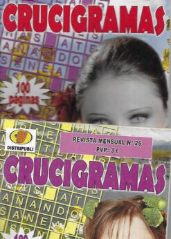 23541 247x346 - CRUCIGRAMAS REVISTA MENSUAL NUMS 25 - 26 Y 27 (PRECIO POR UNIDAD)