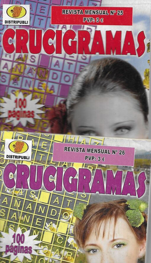 23541 510x885 - CRUCIGRAMAS REVISTA MENSUAL NUMS 25 - 26 Y 27 (PRECIO POR UNIDAD)