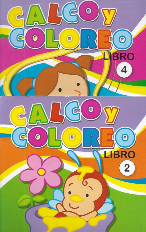 50462 510x810 - CALCO Y COLOREO LIBROS 1-2 Y 4