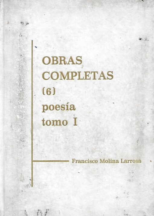 50546 510x714 - OBRAS COMPLETAS (6) POESIA TOMO I