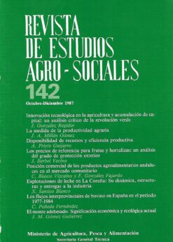 44476 247x346 - REVISTA DE ESTUDIOS AGRO SOCIALES NUM 142 OCT DIBRE 1987