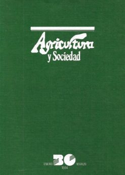 50776 247x346 - AGRICULTURA Y SOCIEDAD NUM 30 ENERO MARZO 1984