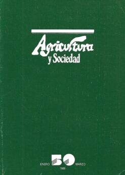 50779 247x346 - AGRICULTURA Y SOCIEDAD NUM 49 OCTUBRE A DIBRE 1988 Y NUM 50 ENERO A MARZO 1989