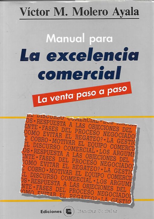 27775 510x725 - MANUAL PARA LA EXCELENCIA COMERCIAL LA VENTA PASO A PASO