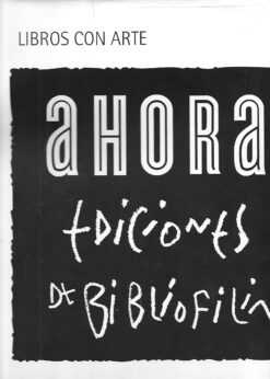 00841 247x346 - LIBROS CON ARTE AHORA EDICIONES DE BIBLIOFILIA