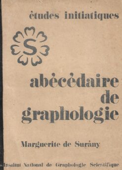 14789 247x346 - ABECEDAIRE DE GRAPHOLOGIE ETUDES INITIATIQUES