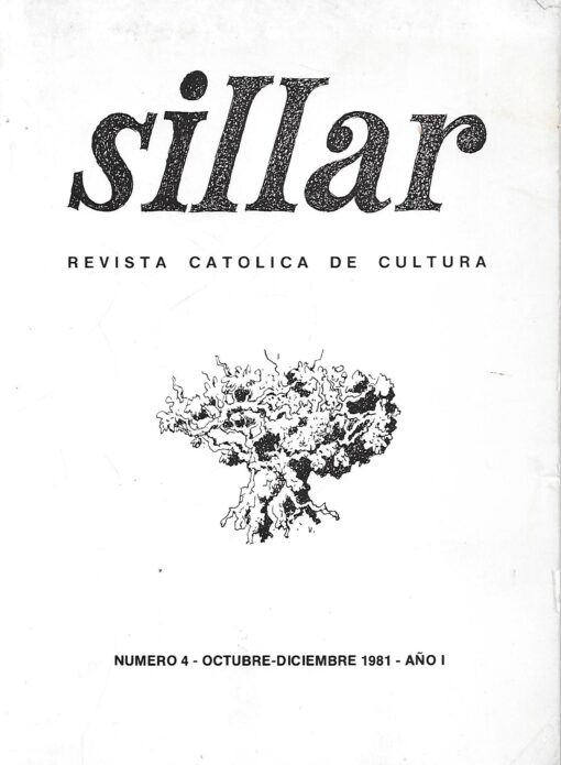 16132 510x695 - SILLAR REVISTA CATOLICA DE CULTURA NUM 4 OCTUBRE A DICIEMBRE 1981