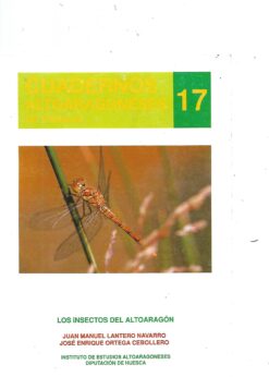 35507 247x346 - CUADERNOS ALTOARAGONESES DE TRABAJO Nº 17 LOS INSECTOS DEL ALTOARAGON