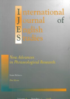 00934 247x346 - INTERNATIONAL JOURNAL OF ENGLISH STUDIES  VOL 6 NUM 1 NEW ADVANCES IN PHRASEOLOGICAL RESEARCH