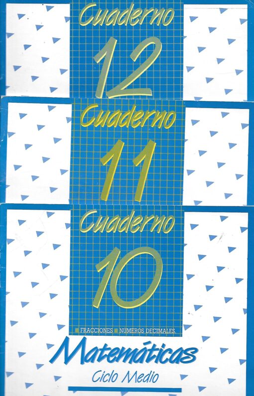 00995 510x795 - MATEMATICAS CICLO MEDIO CUADERNOS 10 -11 Y 12 (PRECIO POR UNIDAD)