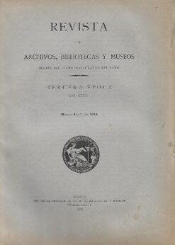 44334 247x346 - REVISTA DE ARCHIVOS BIBLIOTECAS Y MUSEOS MARZO ABRIL 1914